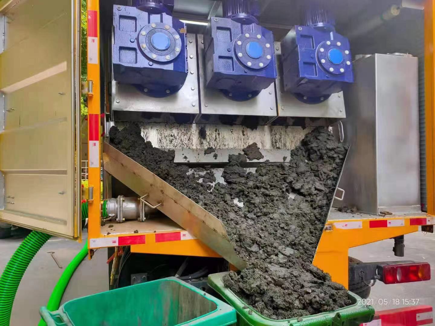 临猗化粪池清掏城市维护站-泥浆净化干湿分离处理